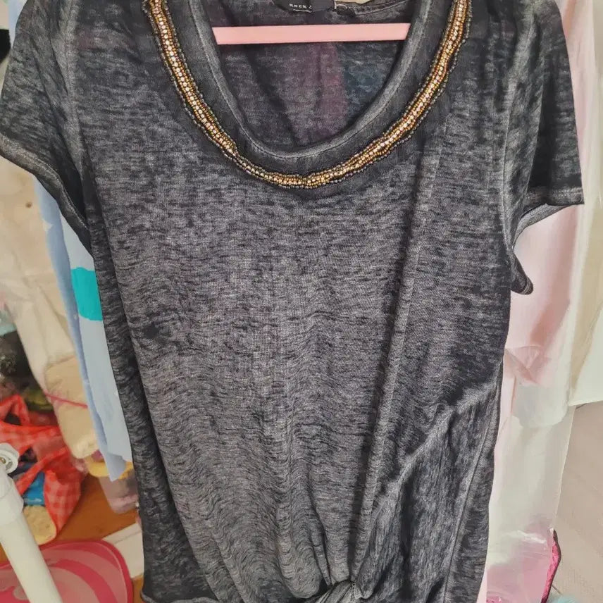 [BUNJANG] ROCK2 Vintage Black T-Shirt / ROCK2 블랙반팔 티셔츠