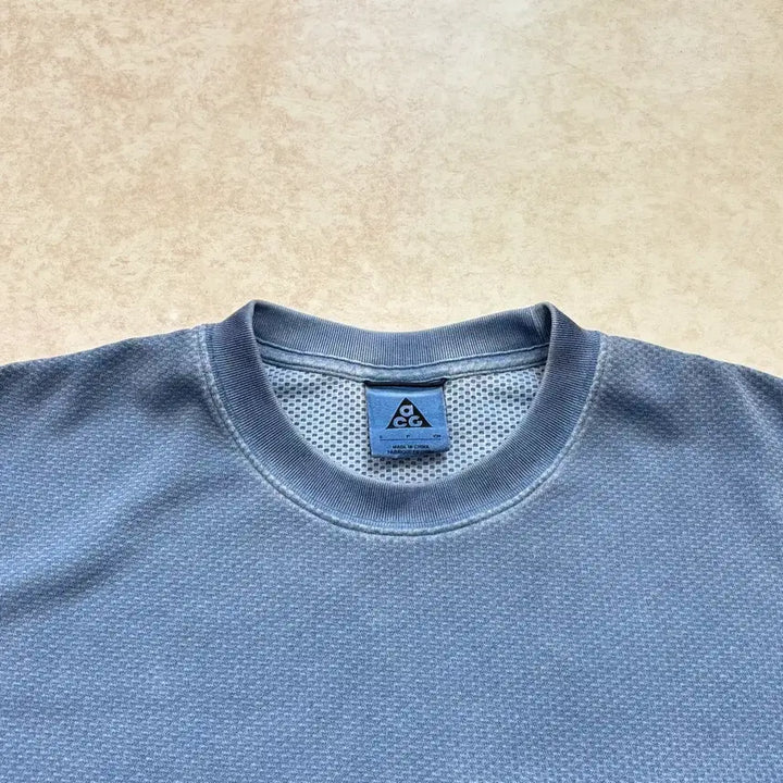 [BUNJANG] Nike ACG Watchman Peak Short Sleeve T-shirt Blue Void / 나이키 ACG 워치맨 피크 반팔 티셔츠 블루 보이드 S~M사이즈