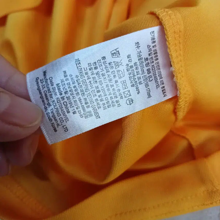 [BUNJANG] Orange Short-Sleeved T-shirt / 오렌지색 반팔 티셔츠95사이즈여름 64200