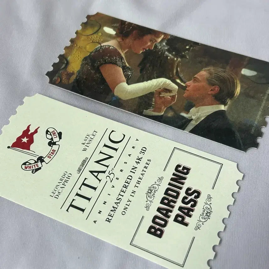 [BUNJANG] Titanic 25th Anniversary Boarding Pass Original Ticket / 타이타닉 25주년 보딩패스 오리지널티켓