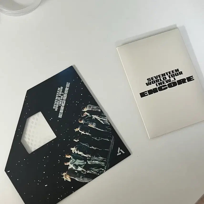 [BUNJANG] Seventeen Incheon Encore CARAT Zone Bundle Set + Fireworks Moon Glass / 세븐틴 인천 앙콘 캐럿존 일괄 + 불꽃놀이 문글라스