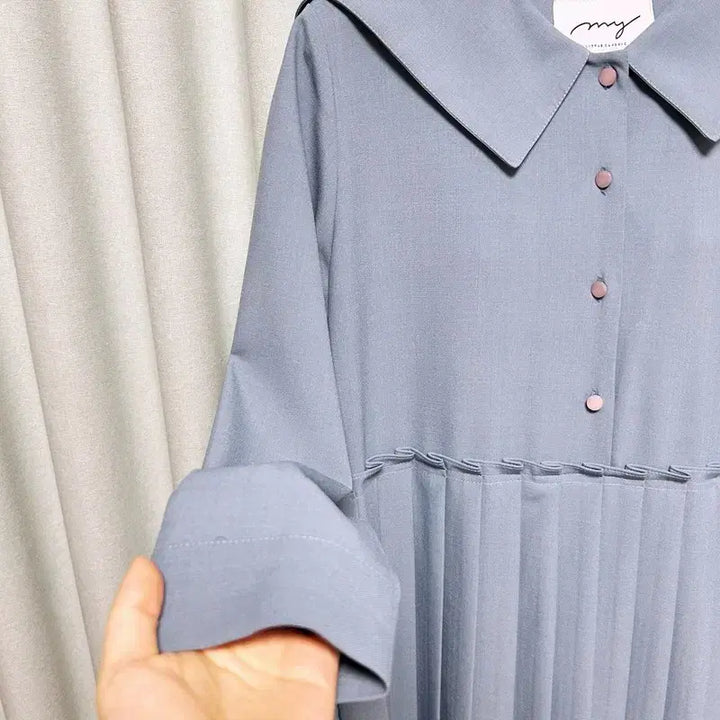 [SOLD OUT] 세일러 카라 플리츠 원피스