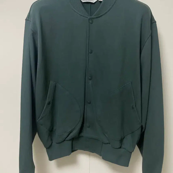 [BUNJANG] Uniform Bridge Cotton Sweat Jacket / Green / [유니폼브릿지 스웨트 코튼 자켓 / 그린]