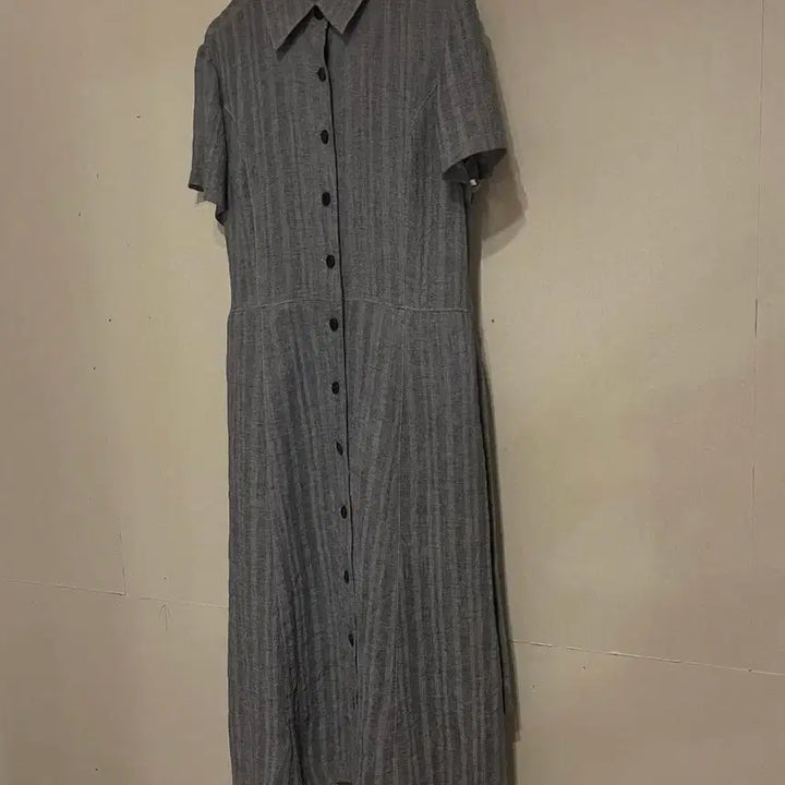 [BUNJANG] Cool Gray Shirt Dress / 그레이 COOL 원피스