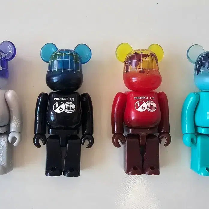 [BUNJANG] Be@rbrick Project 1/6 Earth Series Figure Set / 베어브릭 Project 1/6 Earth(어스) 4종