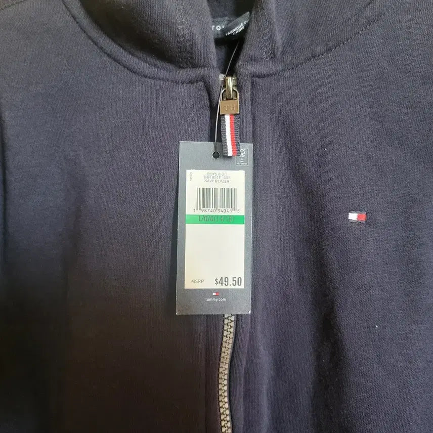 [BUNJANG] Tommy Hilfiger Navy Hoodie Jacket / (새상품) 타미힐피거 네이비 여성 55/M 사이즈 후드집업