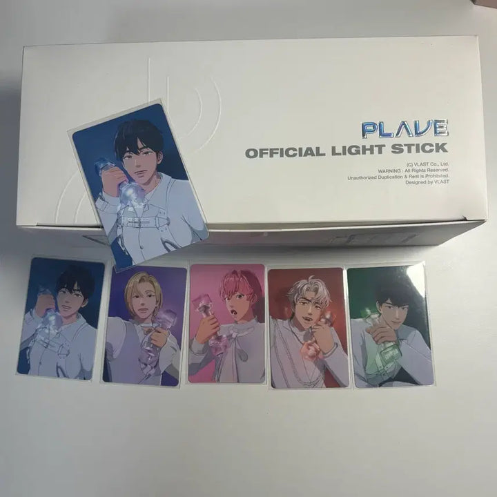 [BUNJANG] PLAVE Abyong Photocard Set Bundle Set / 플레이브 응원봉 아뵹 포카세트 풀구성 단순개봉 미사용