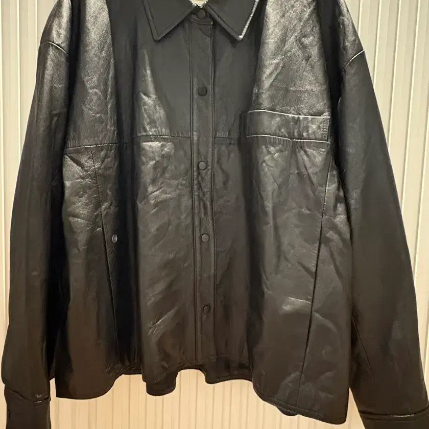 [BUNJANG] Atte Vanessa Leather Jacket / 아떼 바네사 가죽자켓