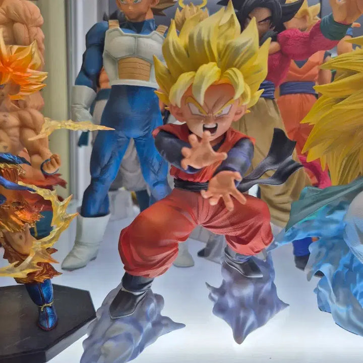 [BUNJANG] FXW Studio Dragon Ball Son Goten Trunks Gotenks Resin Figure / FXW STUDIO 드래곤볼 손오천 트랭크스 오천크스 레진