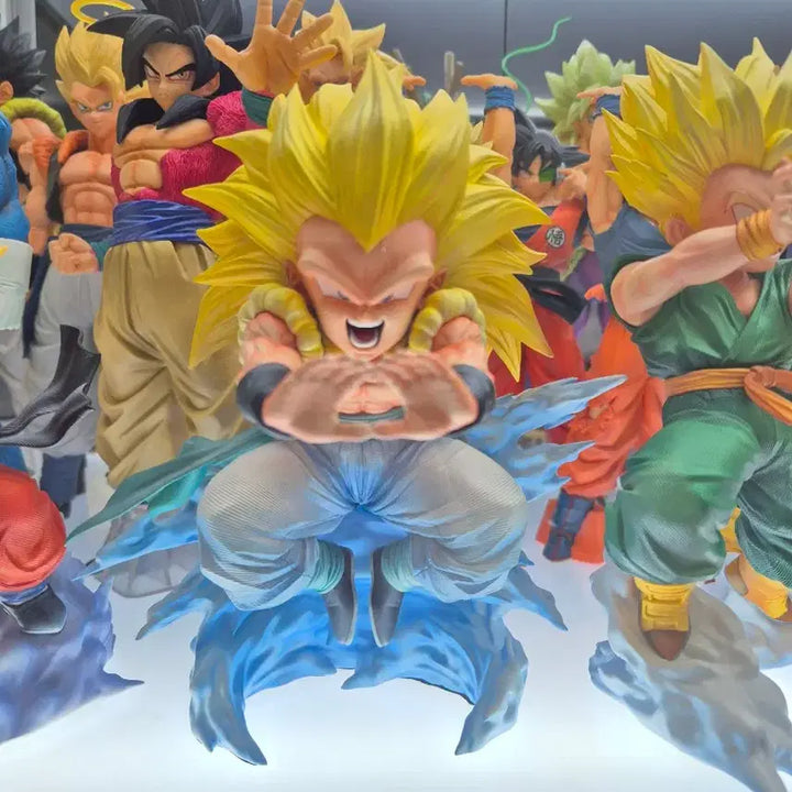 [BUNJANG] FXW Studio Dragon Ball Son Goten Trunks Gotenks Resin Figure / FXW STUDIO 드래곤볼 손오천 트랭크스 오천크스 레진