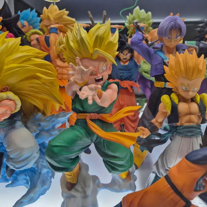[BUNJANG] FXW Studio Dragon Ball Son Goten Trunks Gotenks Resin Figure / FXW STUDIO 드래곤볼 손오천 트랭크스 오천크스 레진