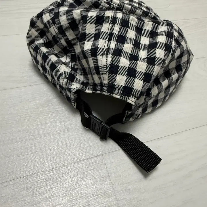 [BUNJANG] Supreme Gingham Camp Cap / 슈프림 깅엄 캠프캡 블랙