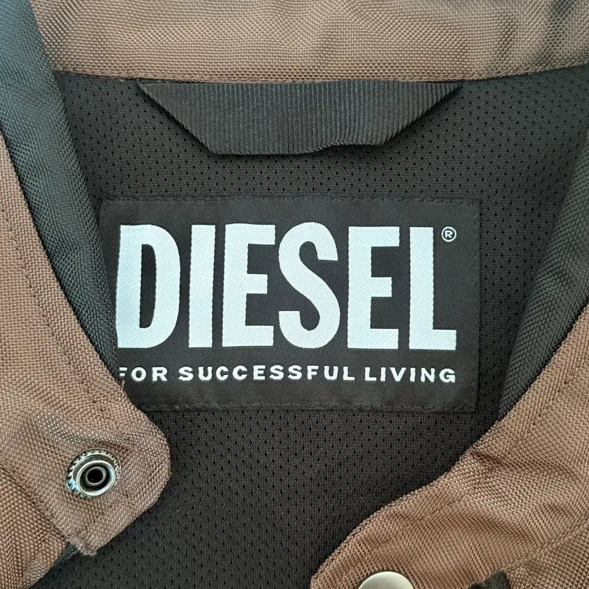 [BUNJANG] Diesel J-Blink Colorblock Nylon Biker Jacket / 디젤(Diesel)의 J-블링크 컬러블록 나일론 바이커 자켓