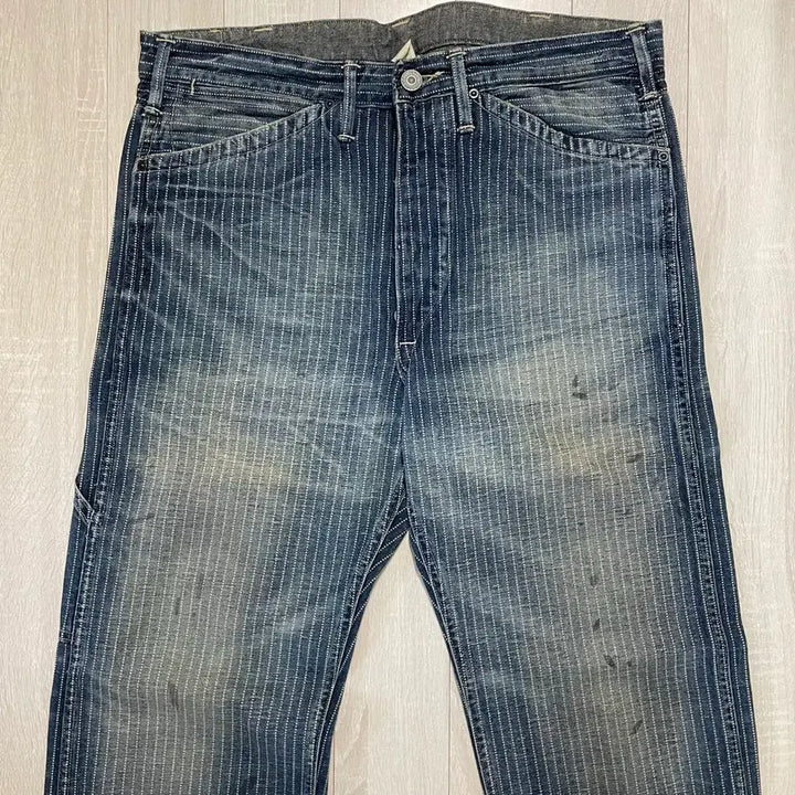 [SOLD OUT] RRL 스트라이프 카펜터 팬츠 32x30