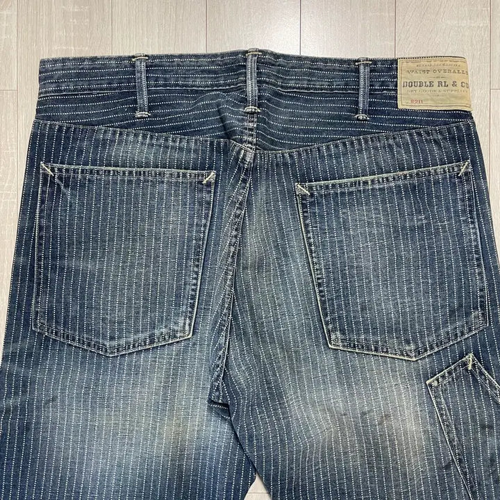 [SOLD OUT] RRL 스트라이프 카펜터 팬츠 32x30