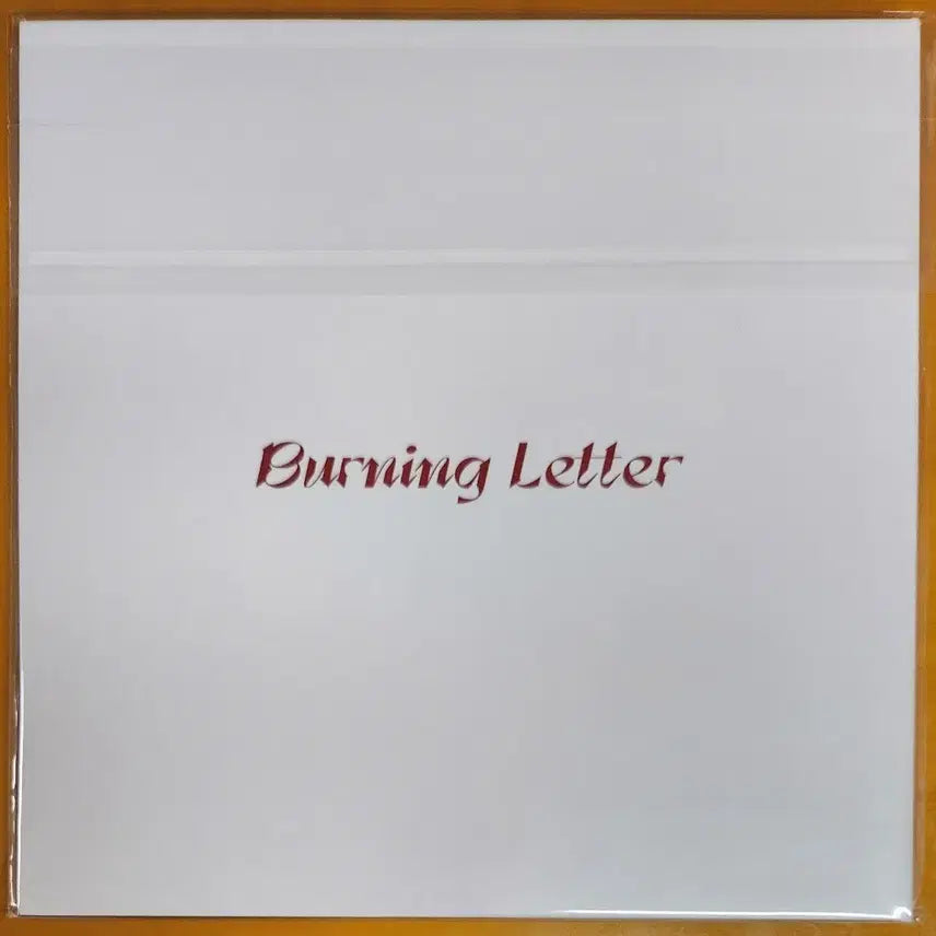 [BUNJANG] Ahn Da-young Burning Letter LP / LP미개봉/안다영-Burning Letter