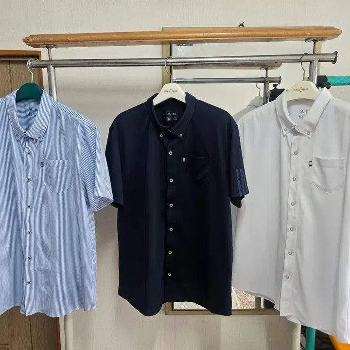 [SOLD OUT] 남성110 아디다스 골프 기능성(스판) 반팔셔츠 3종