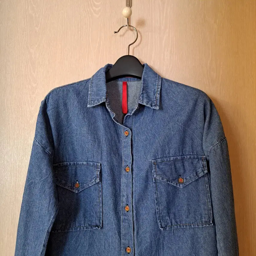 [SOLD OUT] LAP. 청 데님 남방 셔츠사이즈77