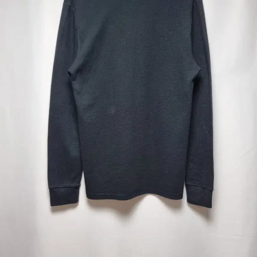 [BUNJANG] Polo Ralph Lauren Black Waffle Long Sleeve T-shirt / 폴로 랄프로렌 블랙 와플 긴팔티