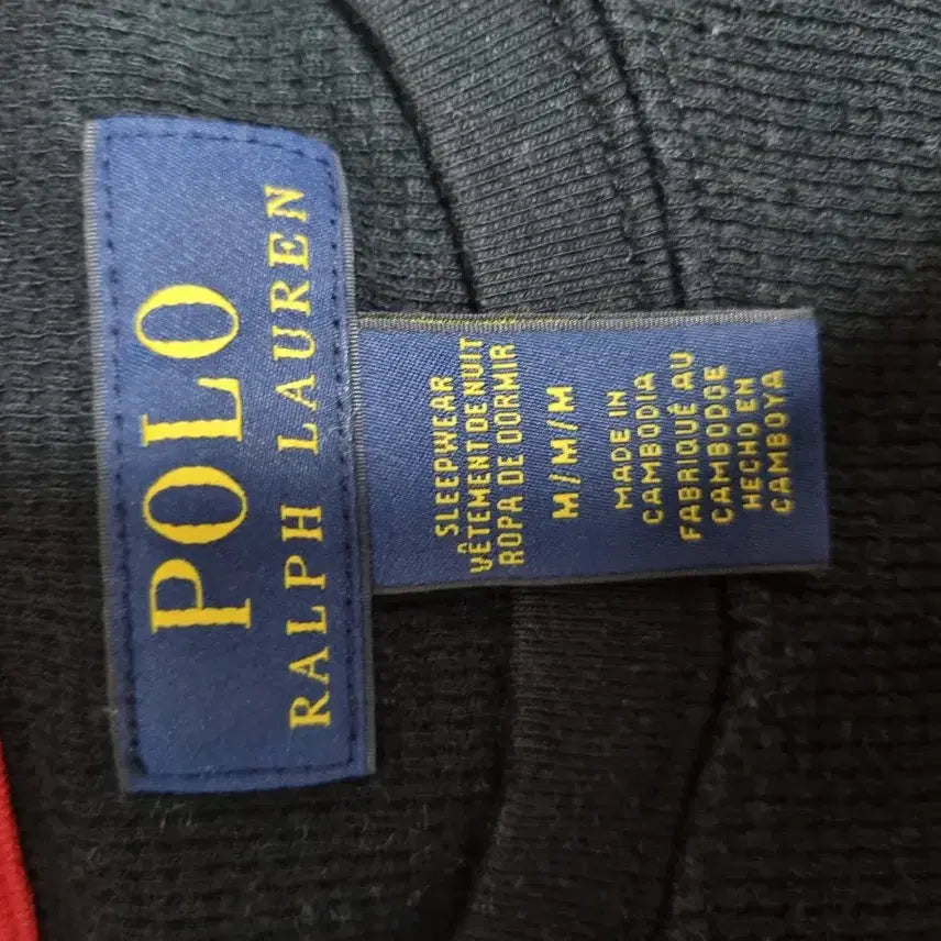 [BUNJANG] Polo Ralph Lauren Black Waffle Long Sleeve T-shirt / 폴로 랄프로렌 블랙 와플 긴팔티