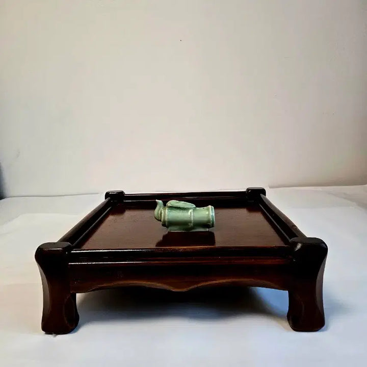 [SOLD OUT] 골동/소품] 청자 대나무 매미형 수적 (연적)고운 비취색  도자기 연적