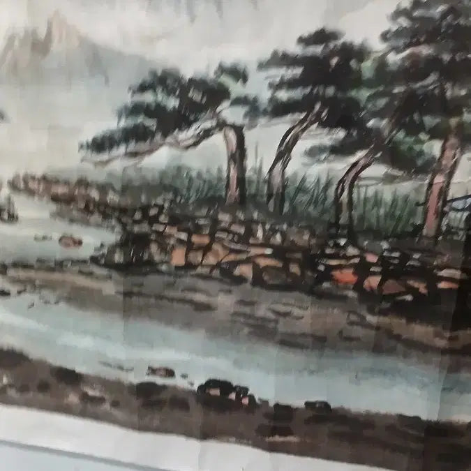 [BUNJANG] Pine Tree Landscape Painting / 소나무풍경화(동양화)