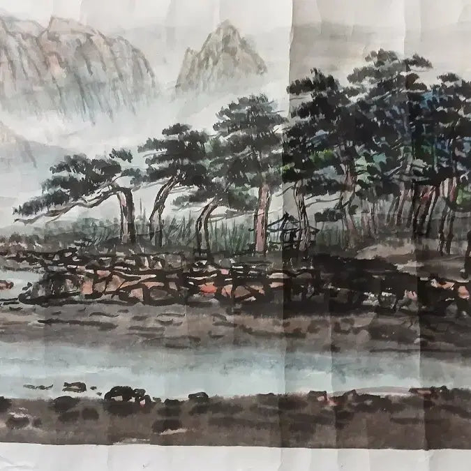 [BUNJANG] Pine Tree Landscape Painting / 소나무풍경화(동양화)
