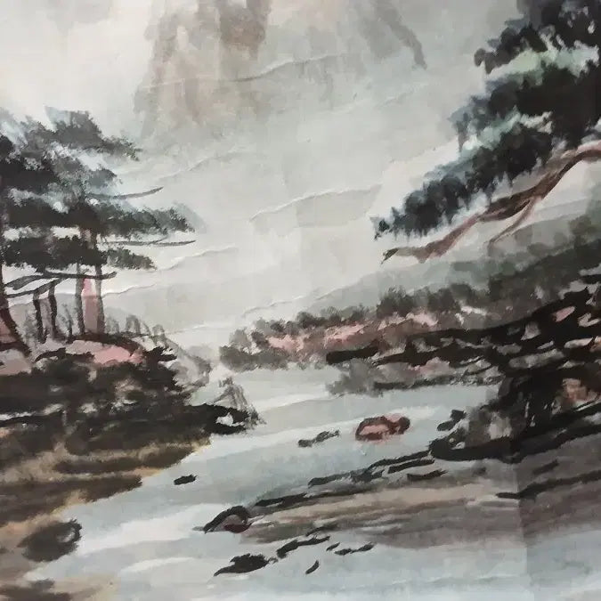 [BUNJANG] Pine Tree Landscape Painting / 소나무풍경화(동양화)