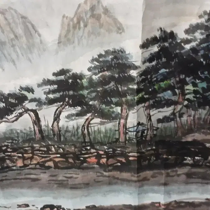 [BUNJANG] Pine Tree Landscape Painting / 소나무풍경화(동양화)