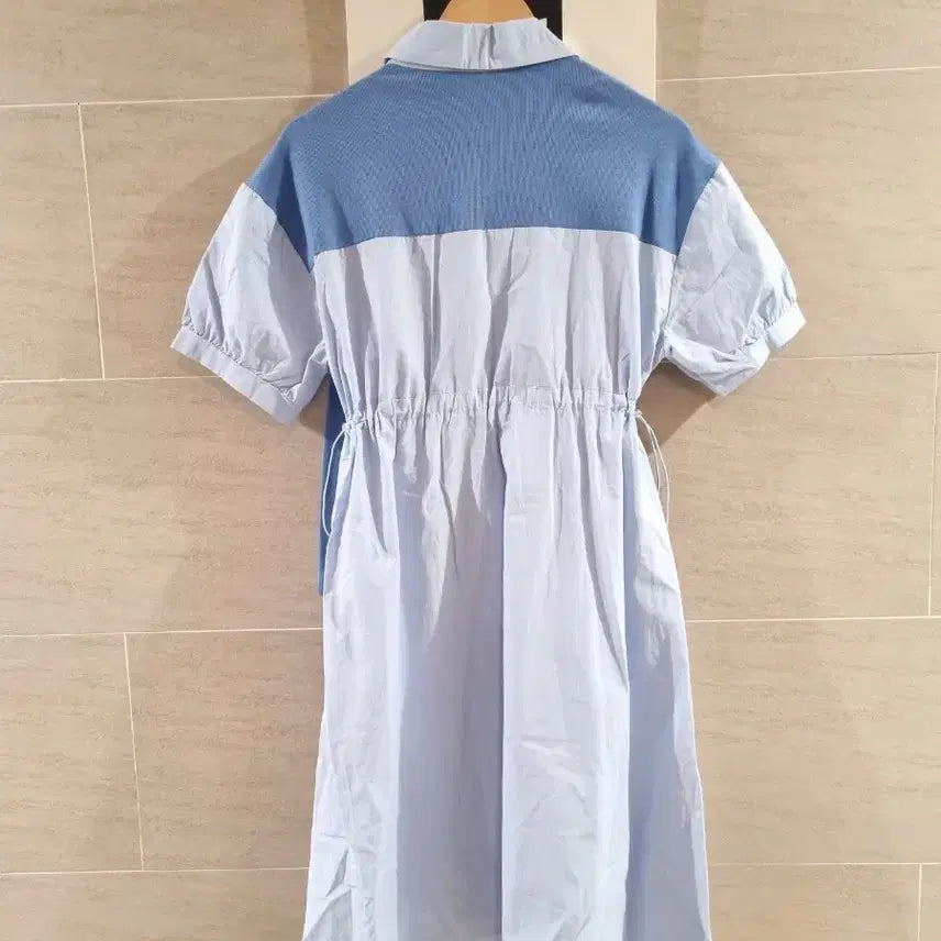 [BUNJANG] Basic Style Shirt Dress / 깔끔스퇄~쉐타걸친 셔츠원핏
