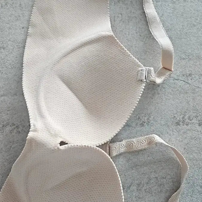 [BUNJANG] Black Lace Bra Set / 레이스 백 블랙 브라 (일괄)