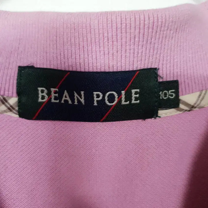 [BUNJANG] Beanpole Pink Short-Sleeved Polo Shirt / 빈폴 핑크색 반팔 폴로티셔츠 ㅡ0160