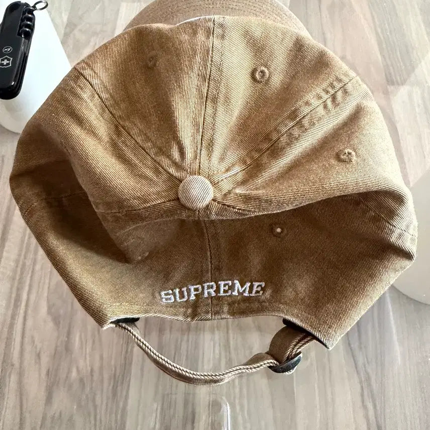 [SOLD OUT] 슈프림 6패널 피그먼트 S로고 캡