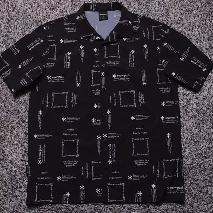 [SOLD OUT] 스노우피크 여름 남방 셔츠 사이즈 100-105