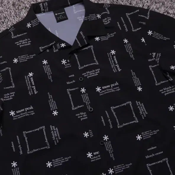 [SOLD OUT] 스노우피크 여름 남방 셔츠 사이즈 100-105