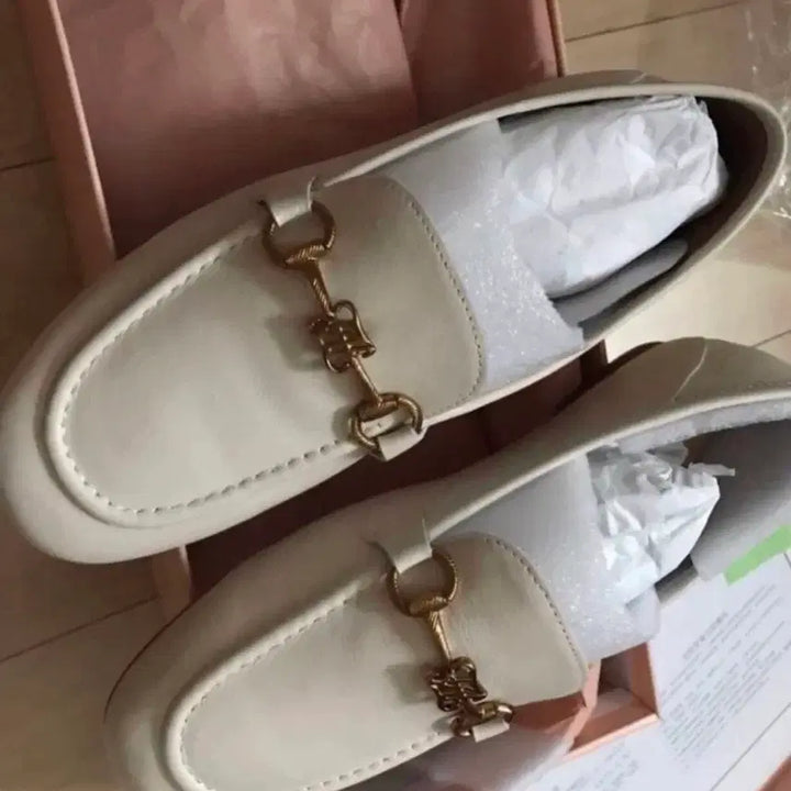 [BUNJANG] TATA Leather Flats / 여성가죽단화