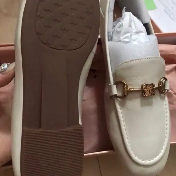 [BUNJANG] TATA Leather Flats / 여성가죽단화