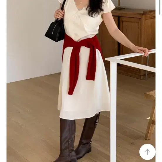 [SOLD OUT] 에드모어 글로우 쉬폰 롱 원피스