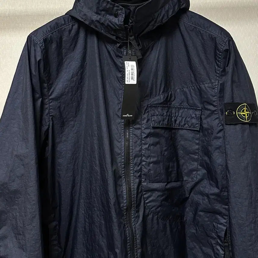 [BUNJANG] Stone Island Membrana 3L TC Jacket 22SS - Dark Navy / 스톤아일랜드 멤브라나 3L tc 자켓 22ss XL(105-110)
