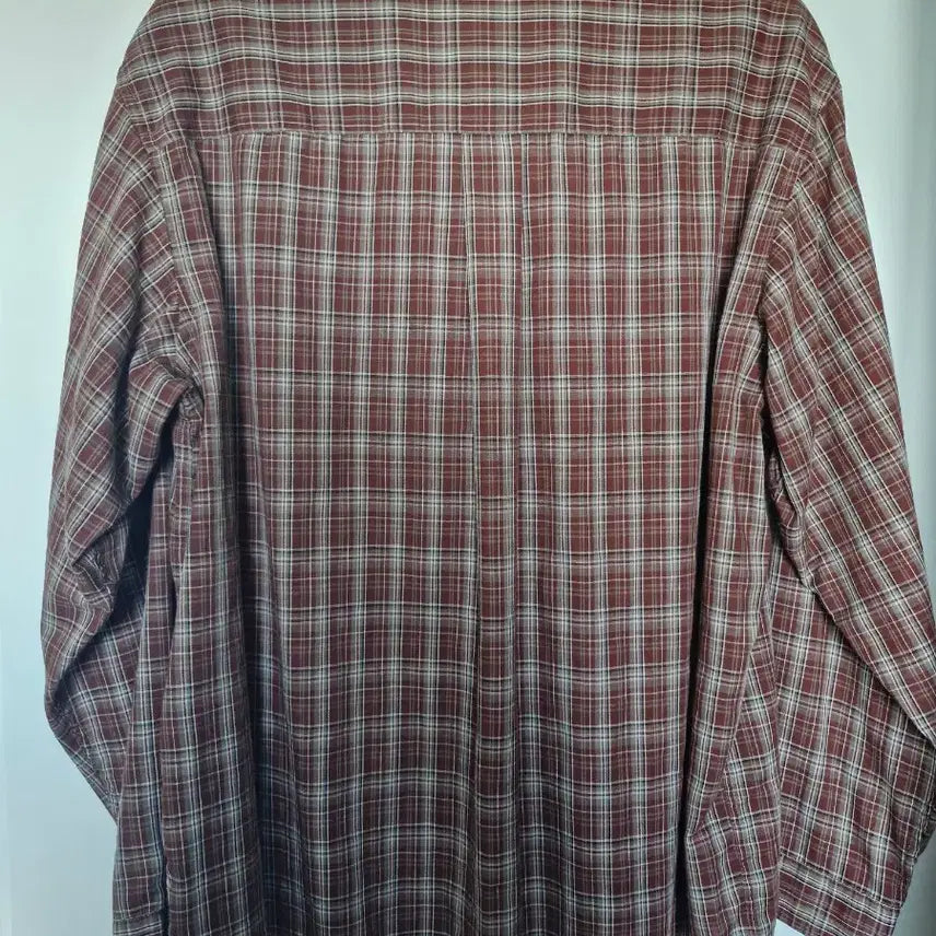 [SOLD OUT] 애습 코어 체크셔츠 브릭 L