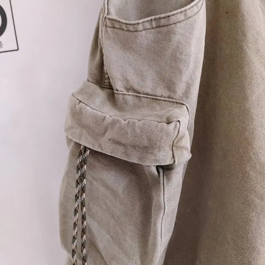 [SOLD OUT] 카키색 카고 반바지 숏팬츠