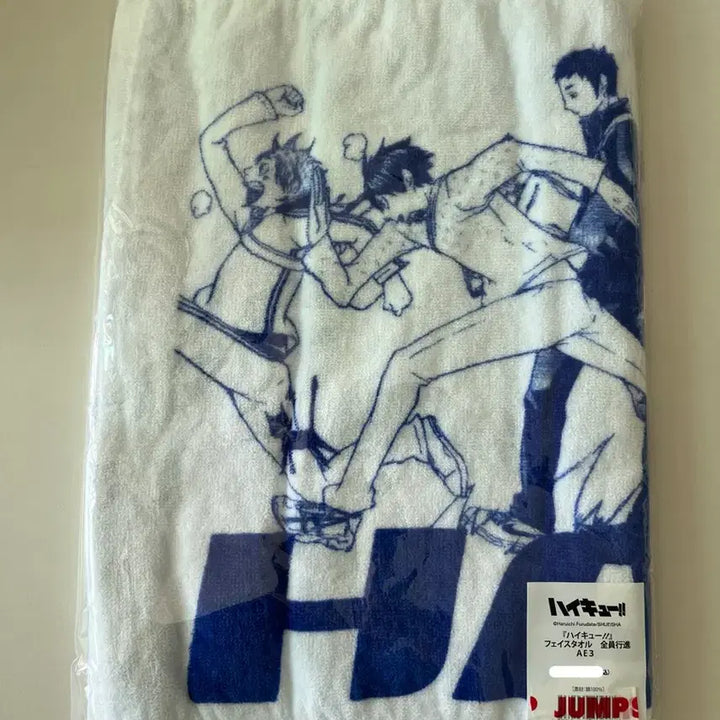 [BUNJANG] Haikyuu Karasuno Team Towel / 미개봉)하이큐 카라스노 등교 전원행진 타올