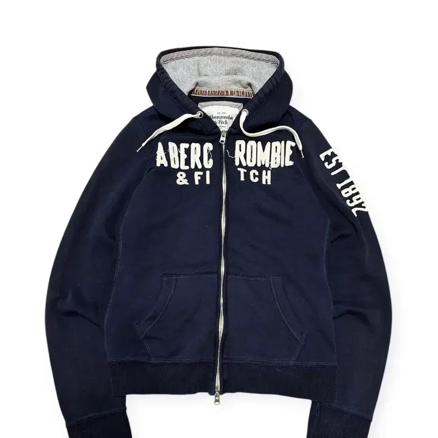 [SOLD OUT] 아베크롬비y2k 네이비 후드집업