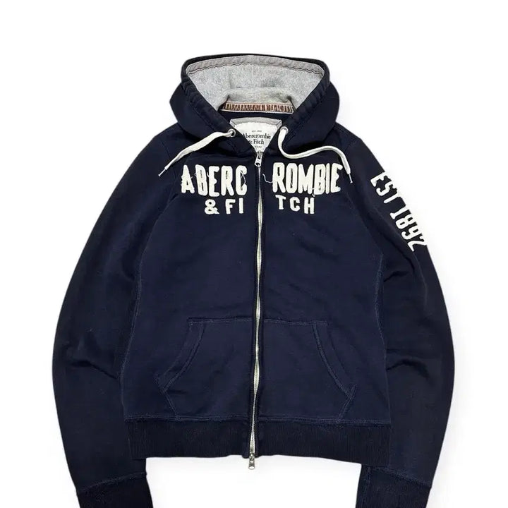 [SOLD OUT] 아베크롬비y2k 네이비 후드집업