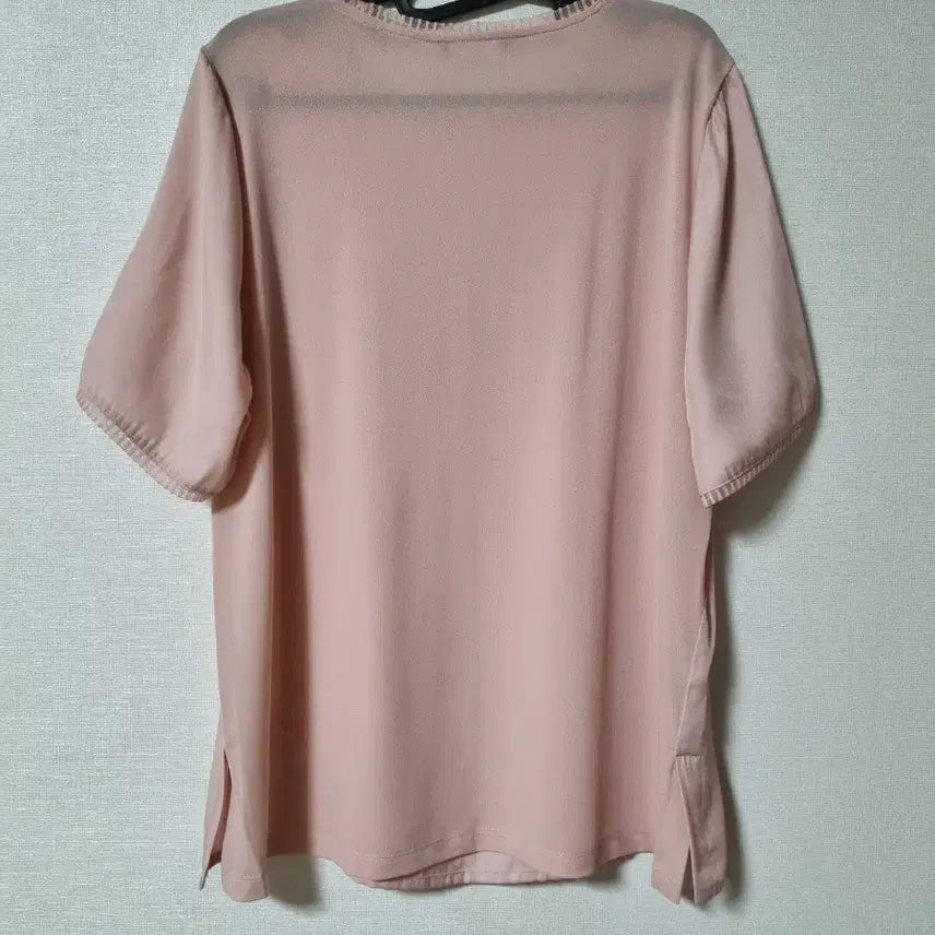 [BUNJANG] Crocodile Pink Short Sleeve T-shirt / 크로커다일 인견혼방 반팔티 77