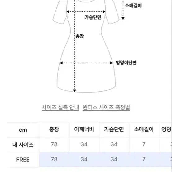 [BUNJANG] KINDAMIE Wonyoung Knit Cap Sleeve Dress / (장원영 착용) 카인다미 캡소매 니트 셔츠 원피스