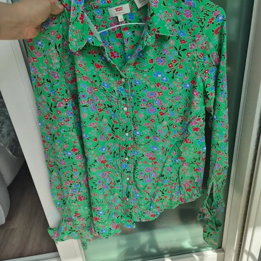 [SOLD OUT] 리바이스 플라워 프린트 셔츠 XS