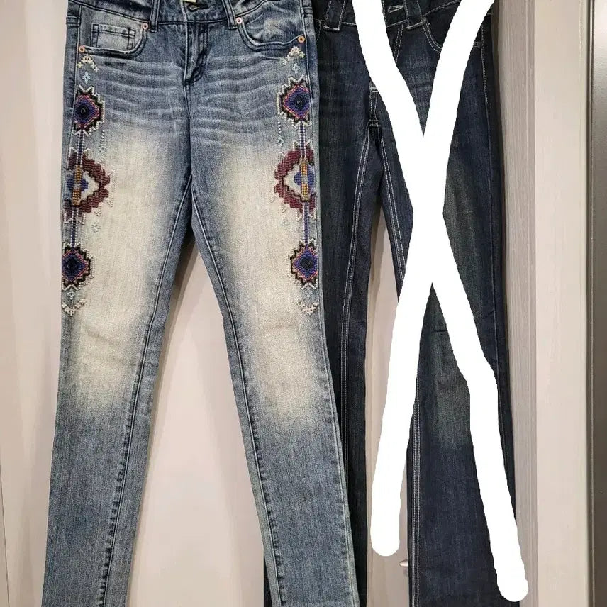 [BUNJANG] Forever 21 Low Rise Denim Skinny Jeans / 포에버21 로우라이즈 데님 스키니