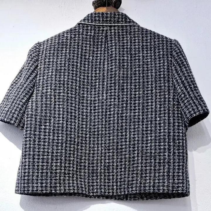[SOLD OUT] 질스튜어트뉴욕 트위드 세미크롭 자켓44~55