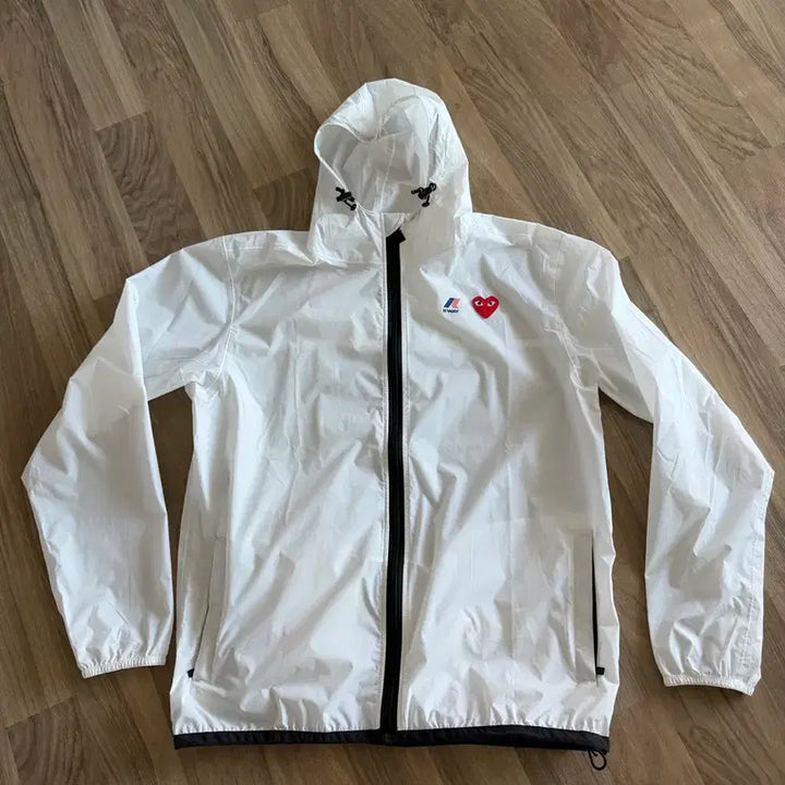 [SOLD OUT] 꼼데가르송 K-WAY 콜라보 바람막이 XL